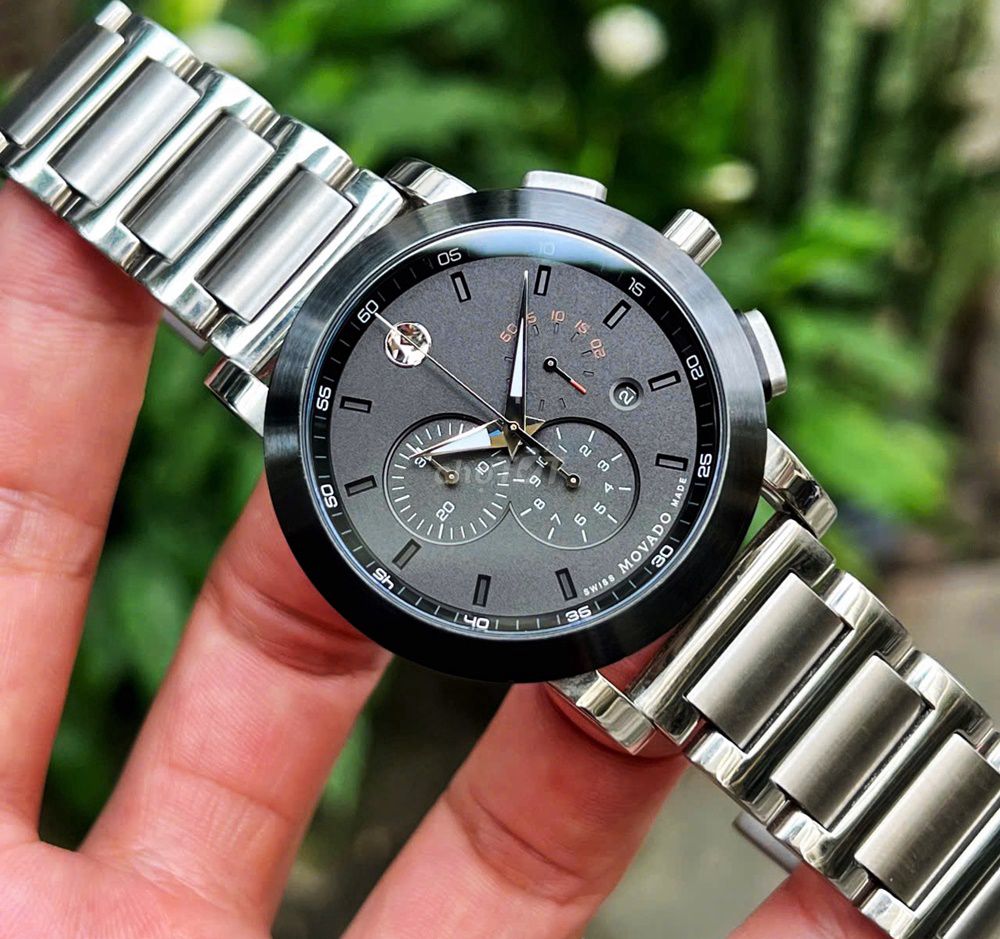 Movado Museum Sport 6 Kim Chronograph - Niềng PVD