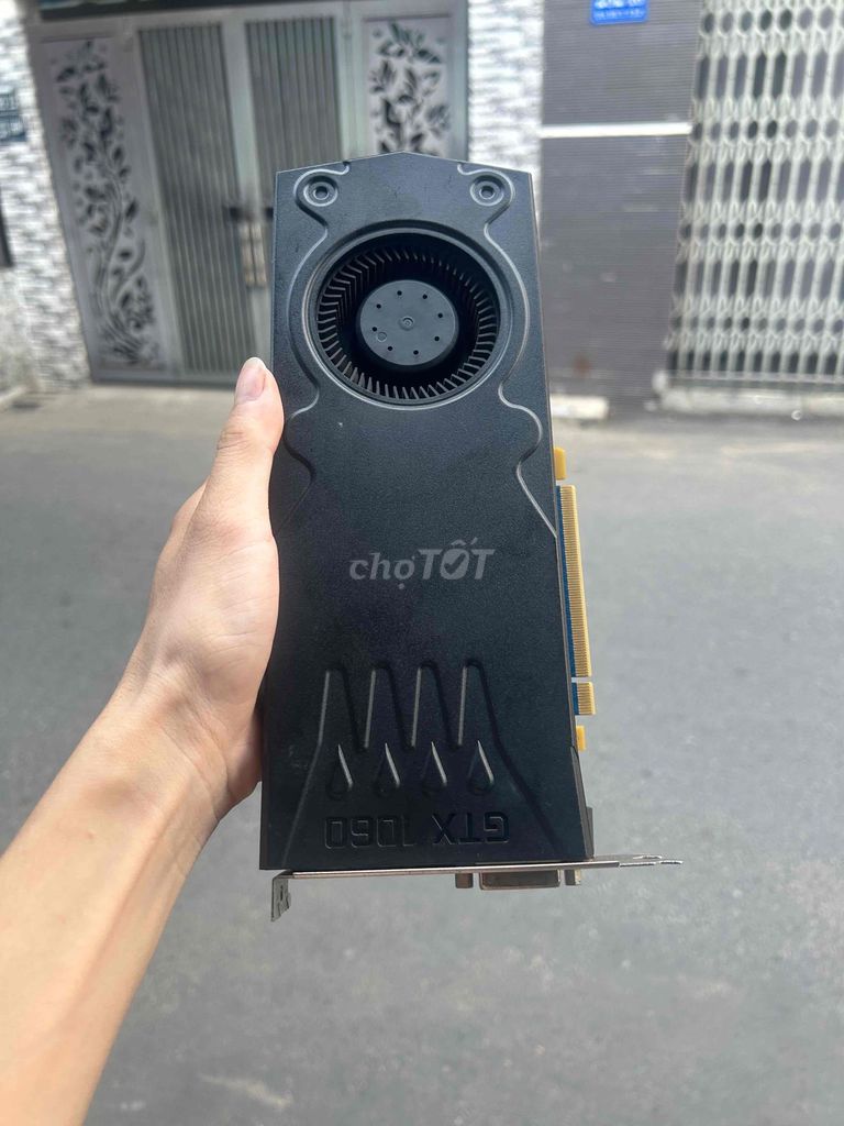 Card đồ họa GTX 1060 6GB GDDR5 Đen Đã sử dụng. Mua bán Linh kiện (RAM, Card...) tại Quận Thanh Khê Đà Nẵng được đăng bởi PC VP GAME  hình 1