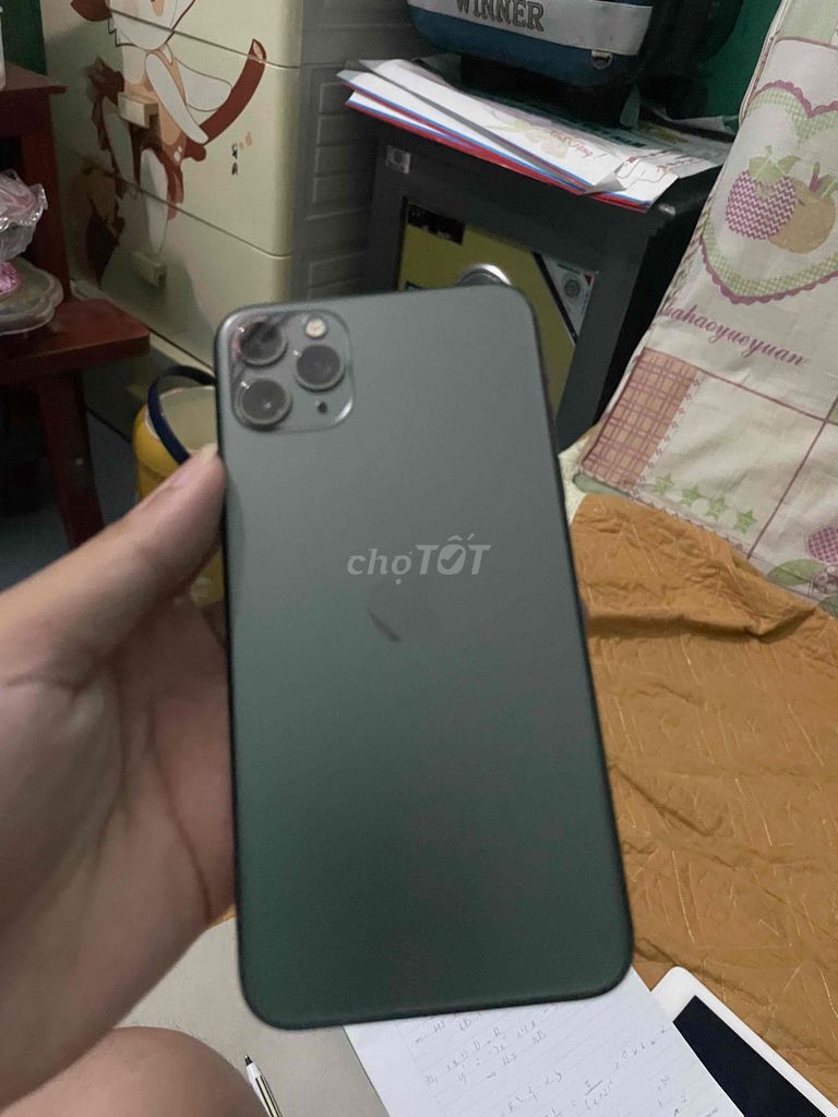 iPhone 11 Pro Max 256GB Xám. Mua bán Điện thoại tại Huyện Quảng Xương Thanh Hóa được đăng bởi maivankhanh hình 1