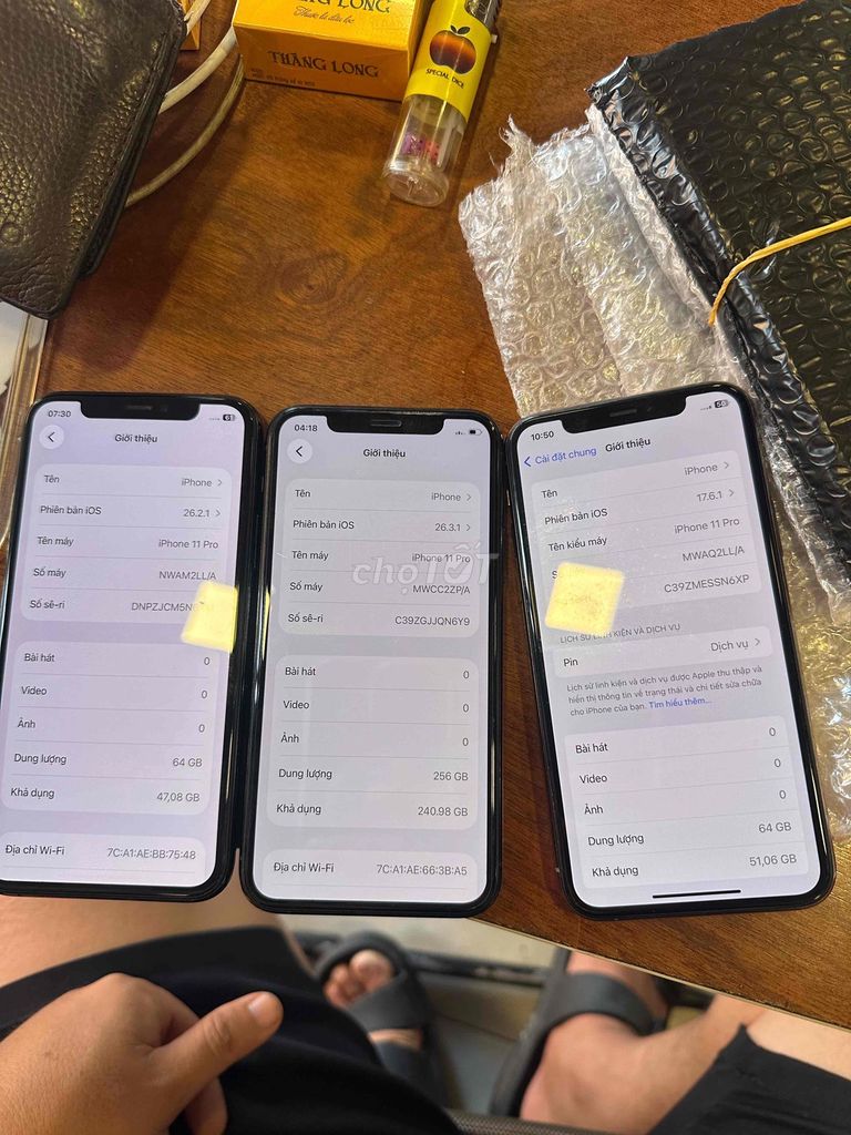 Apple iPhone 11 Pro 64GB Đen Đã dùng. Mua bán Điện thoại tại Thành phố Thuận An Bình Dương được đăng bởi Trung Apple Ko bán góp hình 1