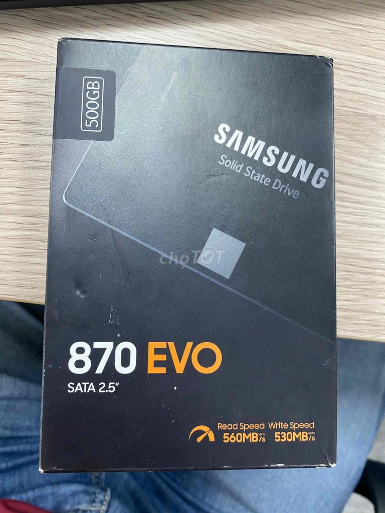 ổ Ssd sam sung 500gb. Mua bán Linh kiện (RAM, Card...) tại Quận Nam Từ Liêm Hà Nội được đăng bởi Phan Sang hình 1