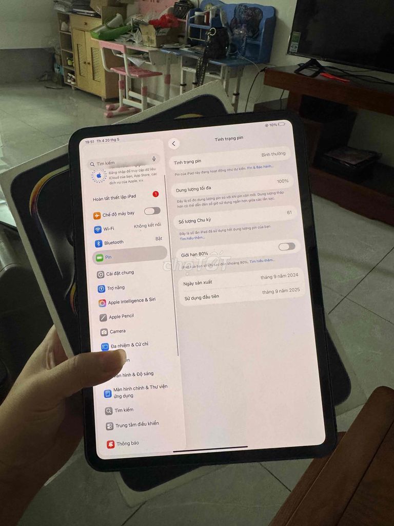 Apple iPad Pro M4 256GB Đen. Mua bán Máy tính bảng tại Huyện Bình Xuyên Vĩnh Phúc được đăng bởi Minh  hình 1