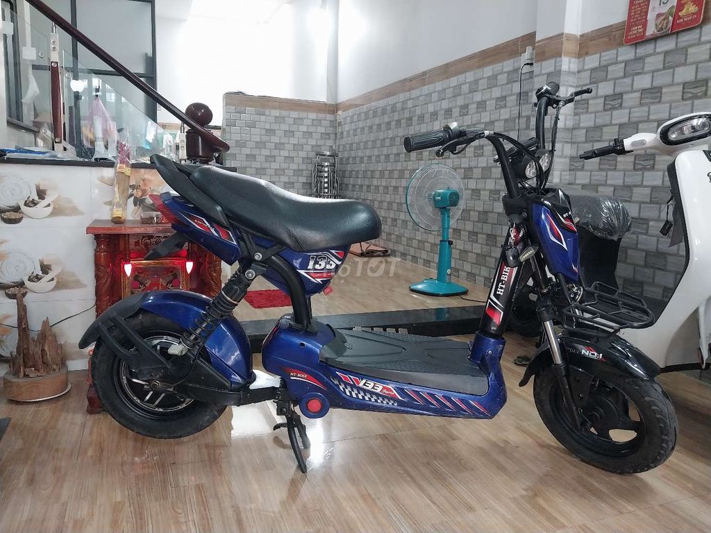 Xe đạp điện M133 Pro Xanh dương Đã sử dụng. Mua bán Xe điện tại Quận Bình Tân Tp Hồ Chí Minh được đăng bởi Minh hình 5