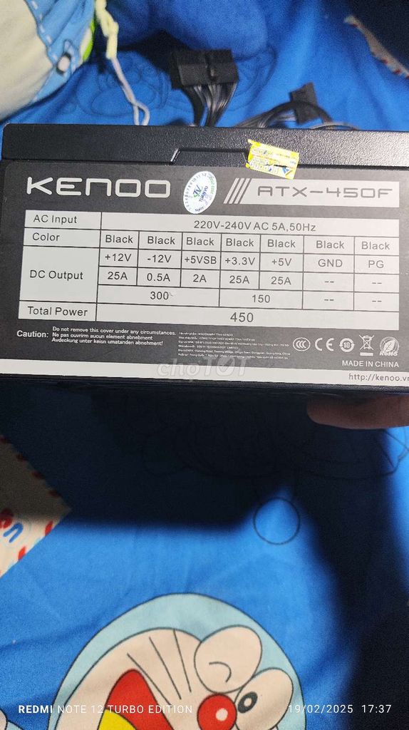 Nguồn pc 450w