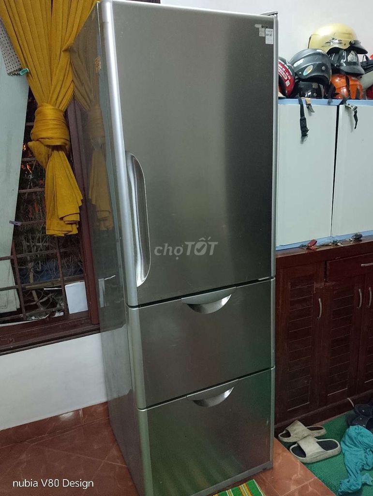 Tủ lạnh Nhật Bản 267 lít Bạc. Mua bán Tủ lạnh tại Quận Ba Đình Hà Nội được đăng bởi Huy Hoàng hình 1