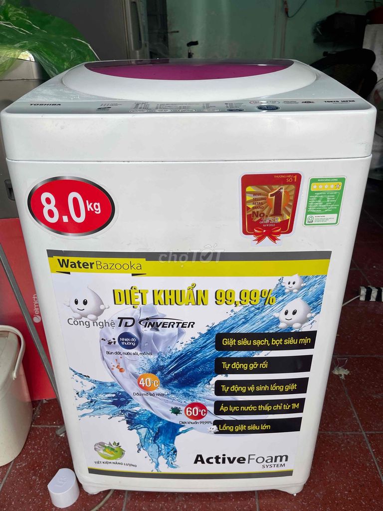Máy giặt Toshiba 7kg. Mua bán Máy giặt tại Thành phố Biên Hòa Đồng Nai được đăng bởi Lộc hình 1