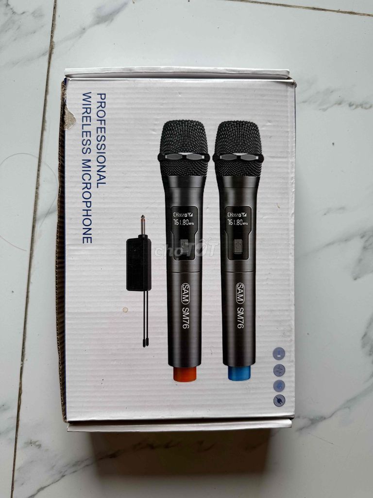Micro SAM SM76 Đen Chưa sử dụng. Mua bán Tivi, Âm thanh tại Huyện Hòa Vang Đà Nẵng được đăng bởi abc hình 1