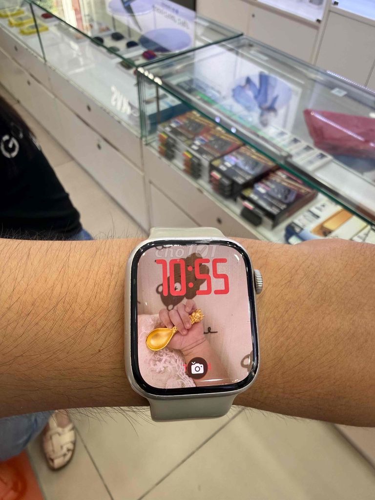 Apple Watch Series 8 45mm Starlight. Mua bán Thiết bị đeo thông minh tại Quận 5 Tp Hồ Chí Minh được đăng bởi Nam hình 1