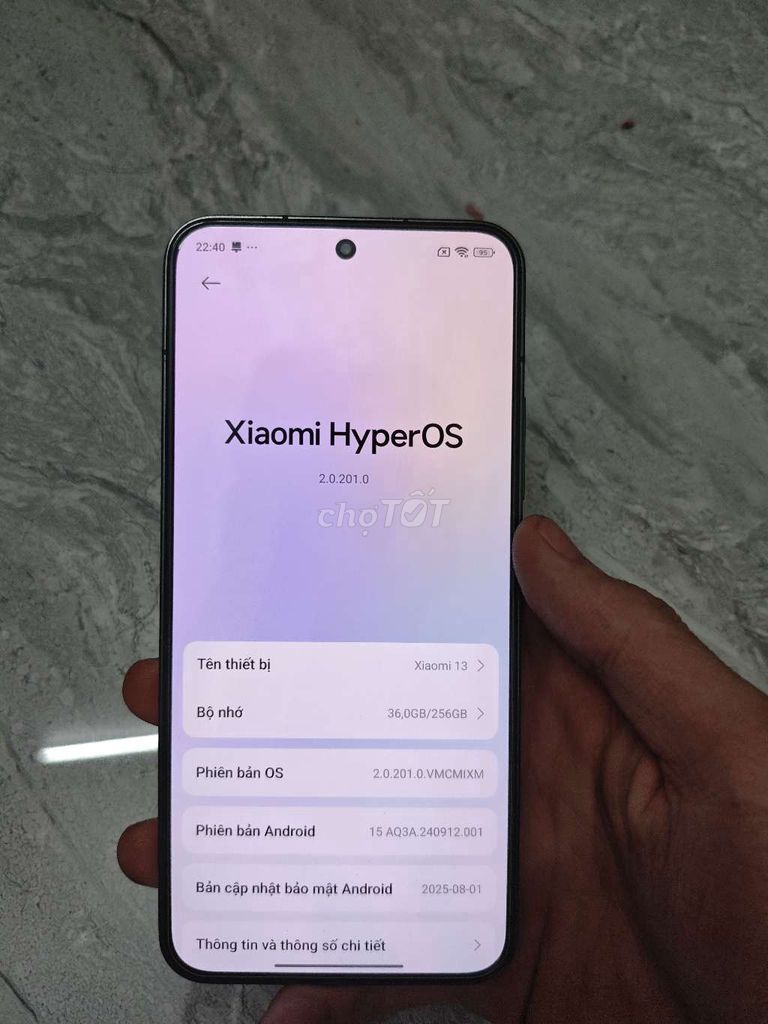 Xiaomi 13 256GB Đen. Mua bán Điện thoại tại Huyện Yên Phong Bắc Ninh được đăng bởi Dương  hình 1