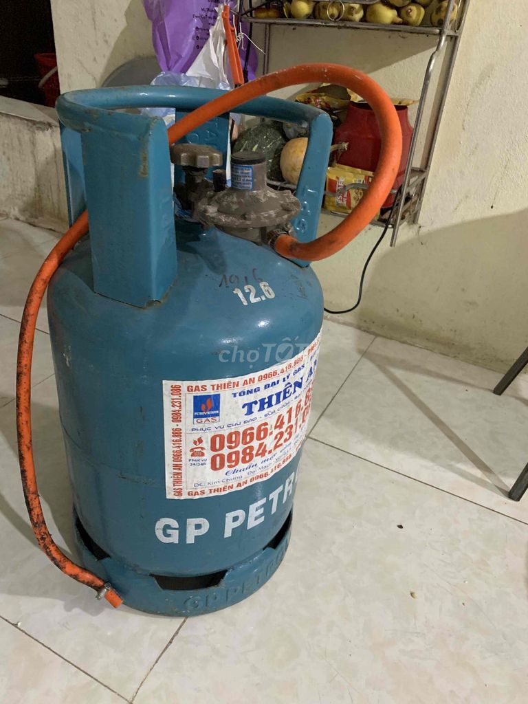 Bình gas GP Petro 12.6 kg Xanh. Mua bán Nội thất, đồ gia dụng khác tại Huyện Đông Anh Hà Nội được đăng bởi Mai Đao hình 1