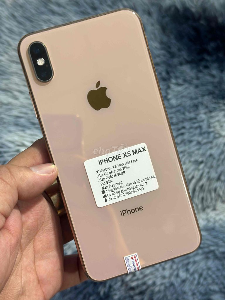 IPHONE XS MAX GIÁ CHỈ BẰNG CON 8PLUS. Mua bán Điện thoại tại Huyện Trảng Bom Đồng Nai được đăng bởi Hồ Trung Hiếu hình 1