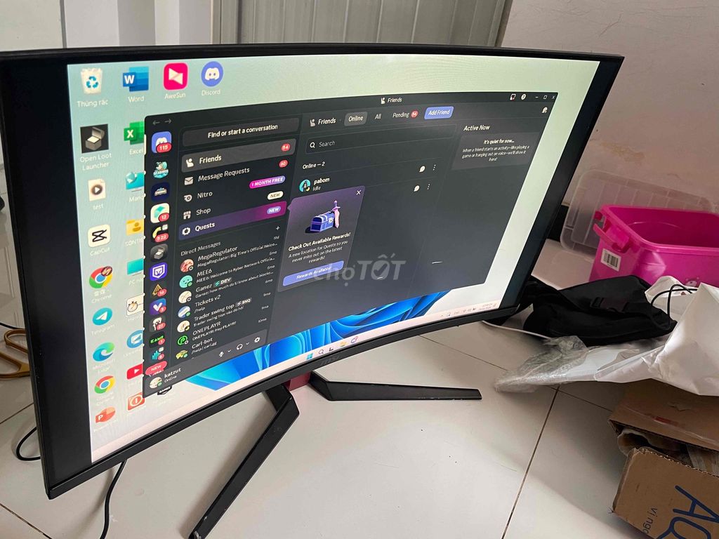 màn hình msi 32 inch 165hz FHD bị trầy 1 chút. Mua bán Phụ kiện (Màn hình, Chuột...) tại Thành phố Thủ Đức Tp Hồ Chí Minh được đăng bởi Nguyễn Vũ hình 1