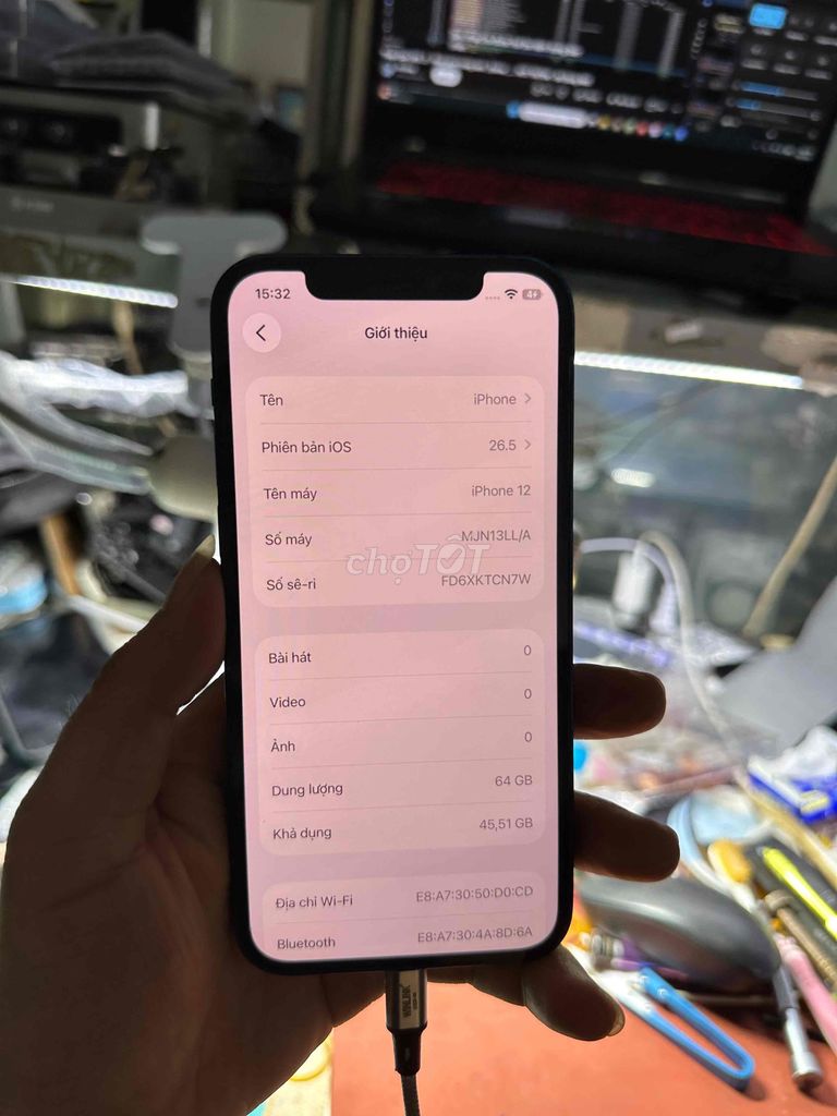 Apple iPhone 12 64GB Xanh Đã qua sử dụng. Mua bán Điện thoại tại Thị xã Bến Cát Bình Dương được đăng bởi Vũ tuấn hình 1
