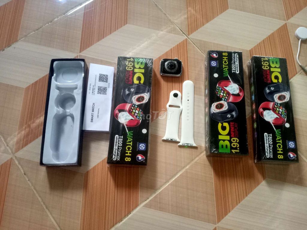 Đồng hồ thông minh T800 Promax mới 100%. Mua bán Thiết bị đeo thông minh tại Huyện Long Hồ Vĩnh Long được đăng bởi Bùi Văn Quang hình 1