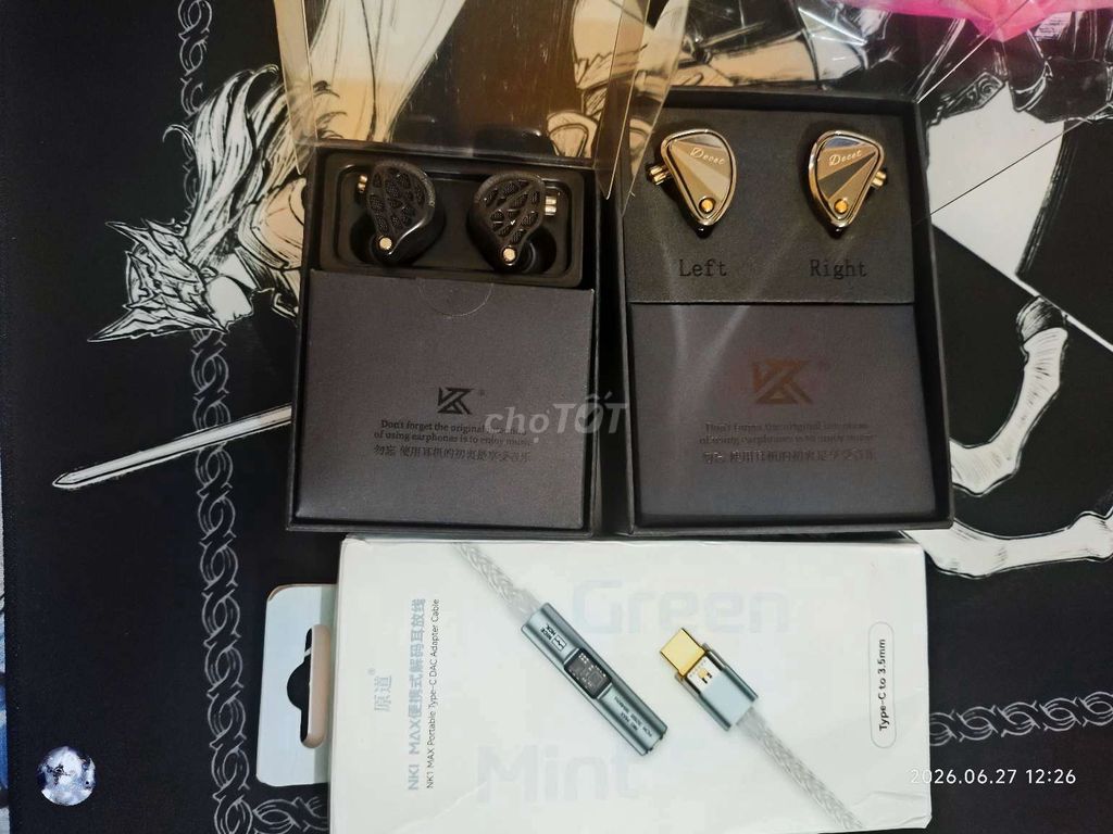 Tai nghe iem KZ Decet,kz vibe x,dac... . Mua bán Tivi, Âm thanh tại Thành phố Thái Nguyên Thái Nguyên được đăng bởi Tiến Dũng  hình 1