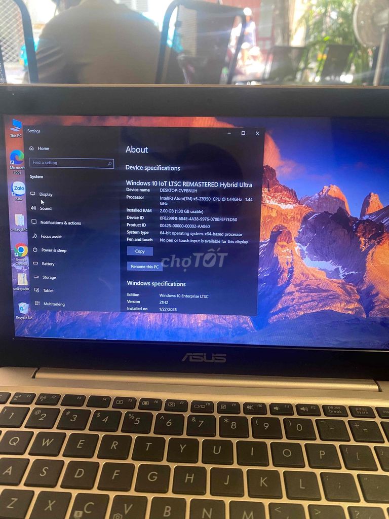 Asus mini. Mua bán Laptop tại Quận Tân Bình Tp Hồ Chí Minh được đăng bởi TMV hình 1
