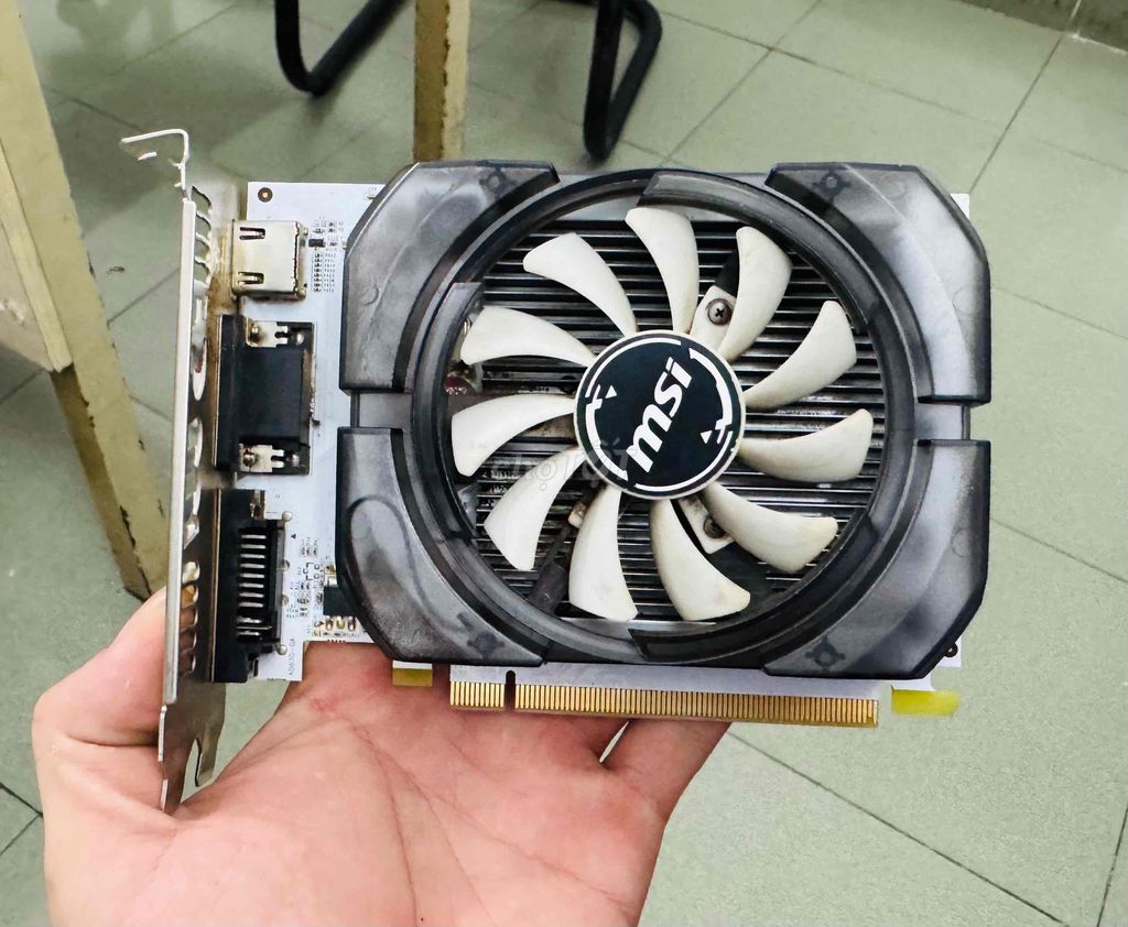Card MSI GT 730 2GB D3 chuẩn đẹp keng. Mua bán Linh kiện (RAM, Card...) tại Quận 12 Tp Hồ Chí Minh được đăng bởi Anh Tuan hình 1