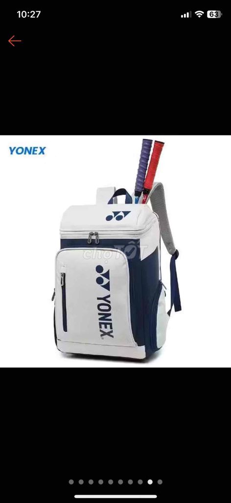 Balo cầu lông Yonex Trắng, Xanh navy đã sử dụng. Mua bán Đồ thể thao, Dã ngoại tại Quận Hai Bà Trưng Hà Nội được đăng bởi phạm hà hình 1