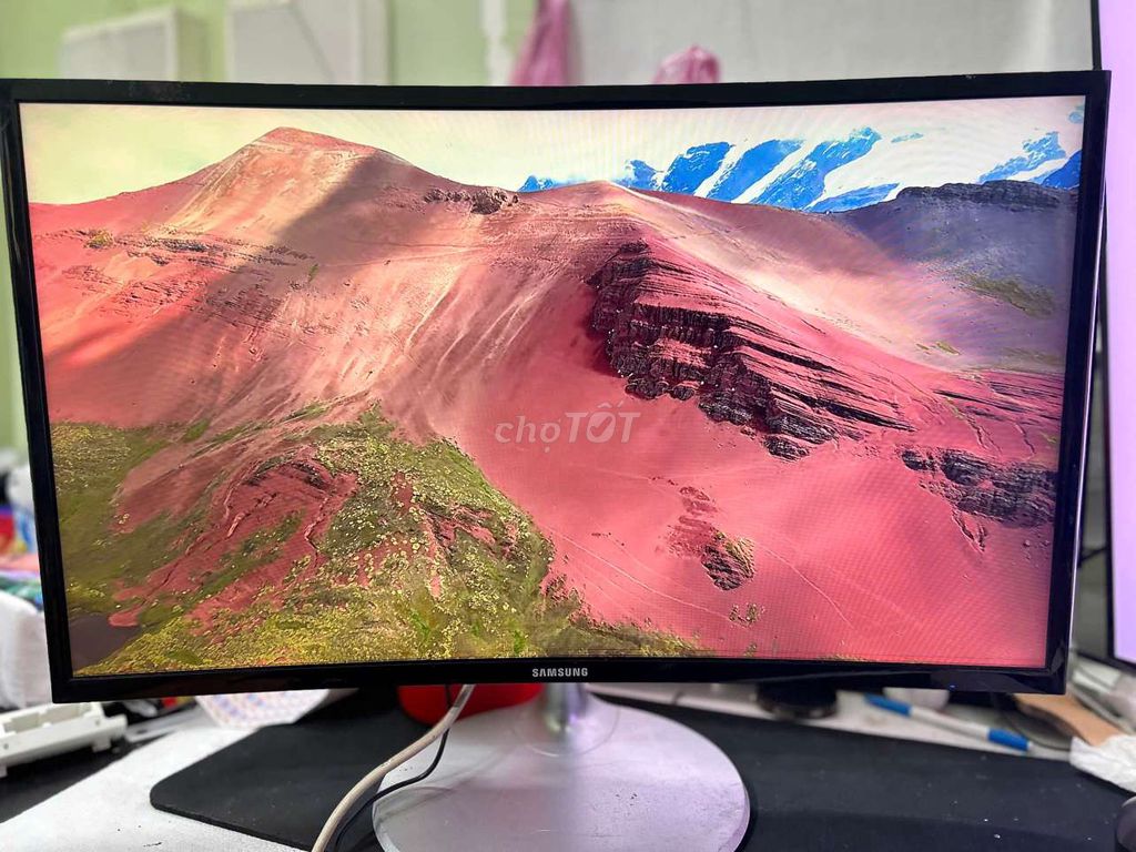 Samsung Màn hình 27 inch có sọc. Mua bán Phụ kiện (Màn hình, Chuột...) tại Huyện Củ Chi Tp Hồ Chí Minh được đăng bởi kien Bình Mỹ  hình 1