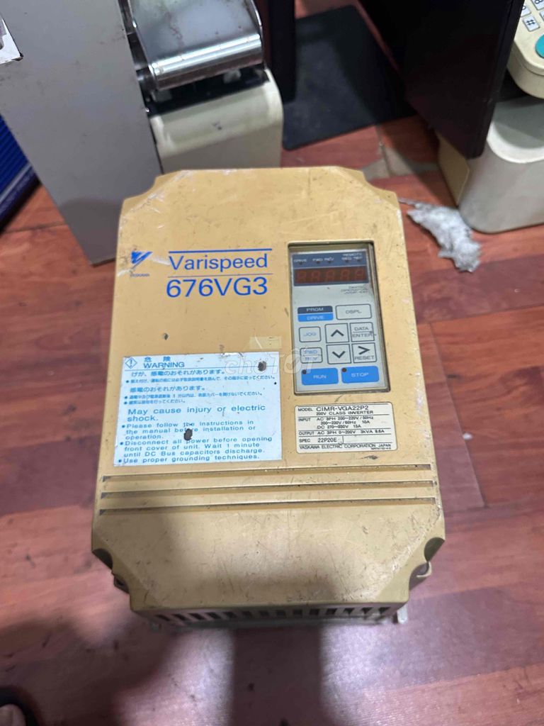 Biến tần Yaskawa Varispeed 676VG3.bán mù. Mua bán Đồ chuyên dụng, Giống nuôi trồng tại Quận Phú Nhuận Tp Hồ Chí Minh được đăng bởi Bông Lê hình 1