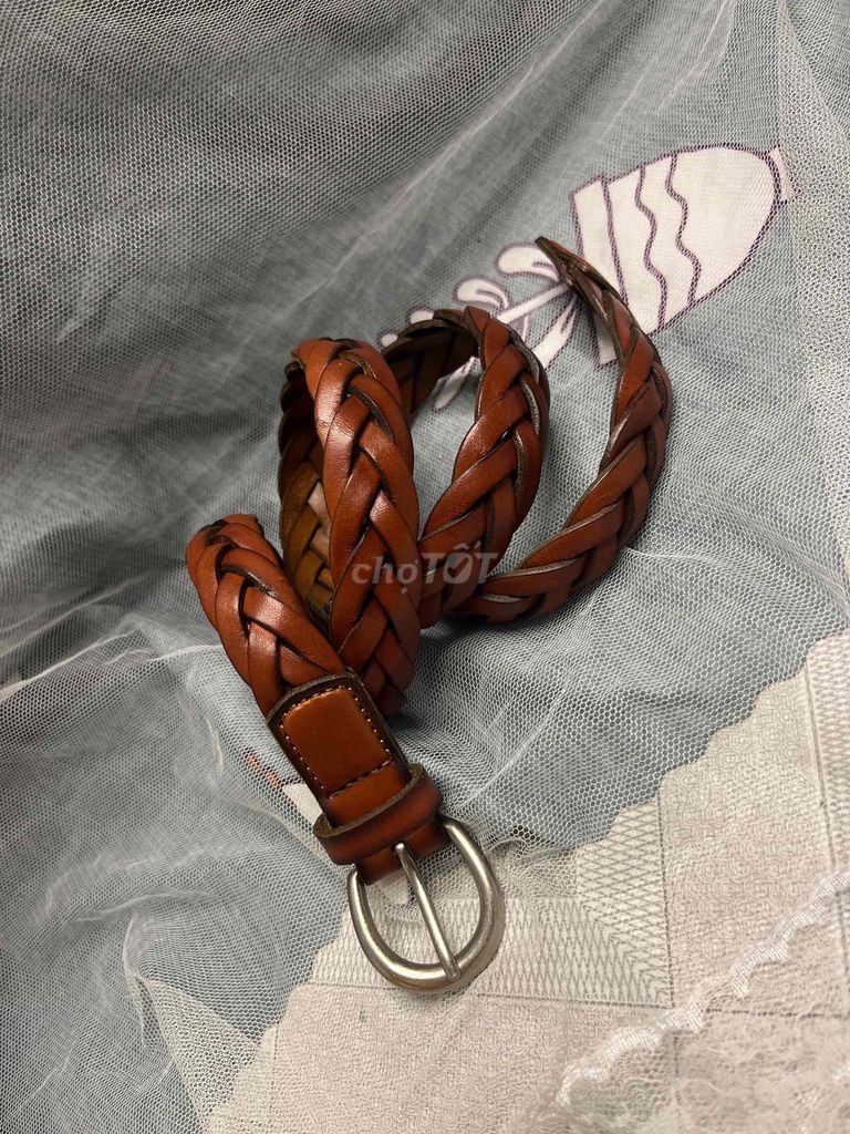 Dây lưng Nữ Da thật Nâu. Mua bán Phụ kiện thời trang khác tại Thành phố Thuận An Bình Dương được đăng bởi Si 2hand  hình 1