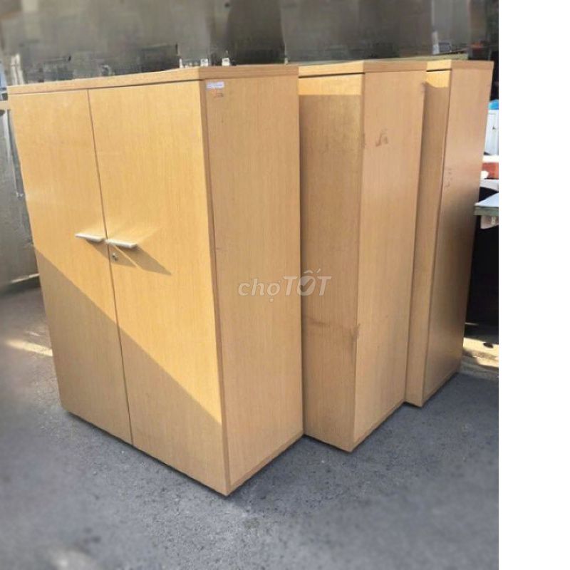 Tủ Văn Phòng Gỗ MDF Mới 90%. Mua bán Đồ dùng văn phòng tại Quận Tân Phú Tp Hồ Chí Minh được đăng bởi Hiếu Nội Thất Thanh Lý Online  hình 1