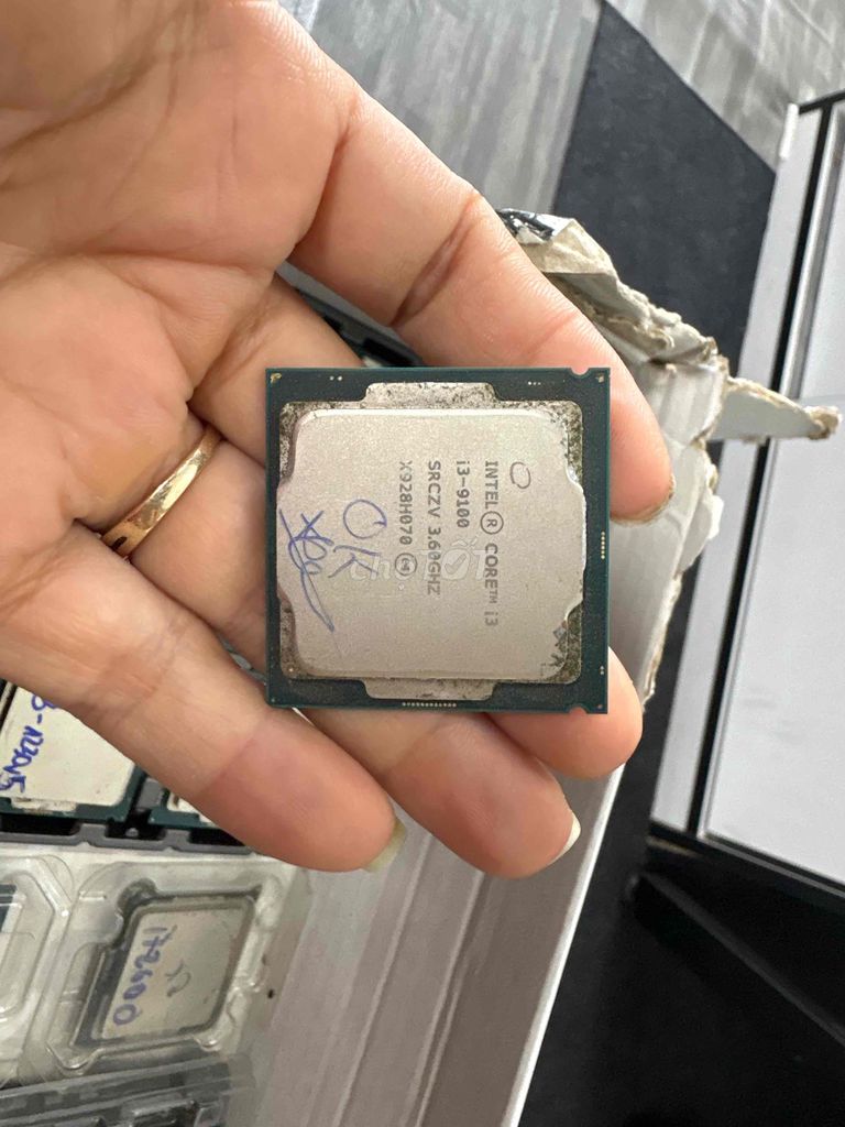 CPU I3 9100 THÁO MÁY CHẠY KHOẺ BAO CHẤT LƯỢNG. Mua bán Linh kiện (RAM, Card...) tại Quận Gò Vấp Tp Hồ Chí Minh được đăng bởi ngọc trang hình 1