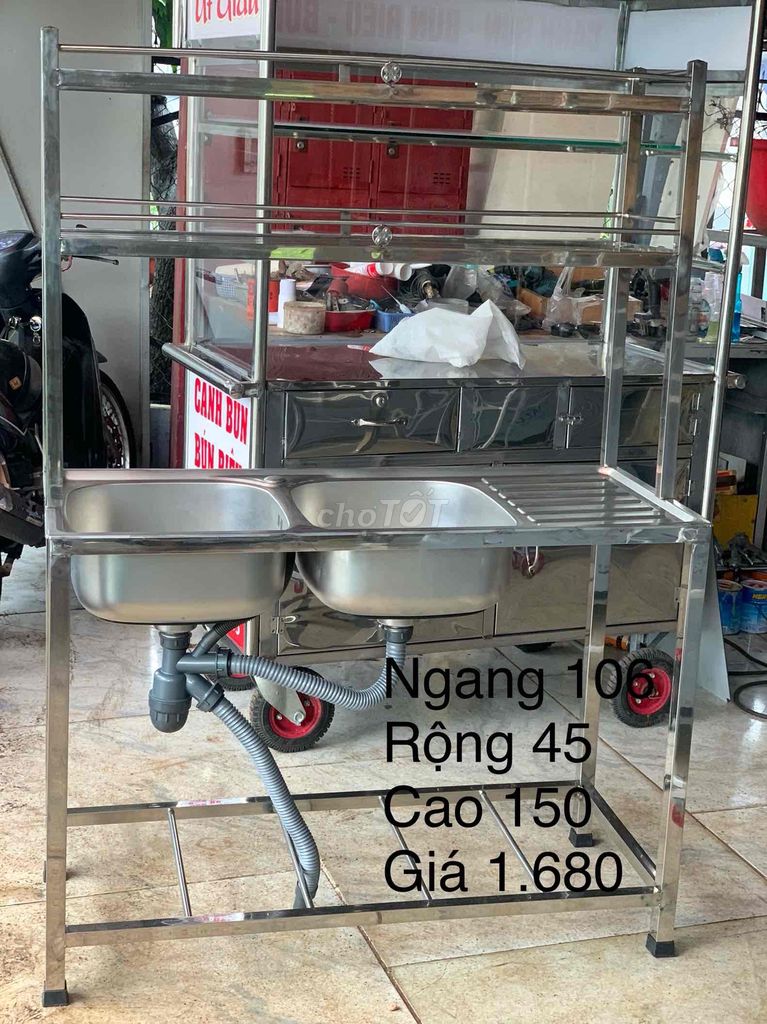 Thanh lý các loại bồn rửa ly,chén..cho nhà bếp,quá. Mua bán Nội thất, đồ gia dụng khác tại Huyện Xuyên Mộc Bà Rịa - Vũng Tàu được đăng bởi Trung hình 1
