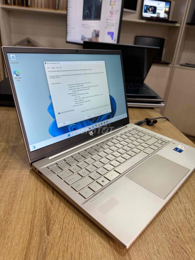 HP Pavilion i5 11Th 8GB/512GB 14inch Bạc đẹp zin. Mua bán Laptop tại Quận Gò Vấp Tp Hồ Chí Minh được đăng bởi Thanh lí cầm đồ hình 1