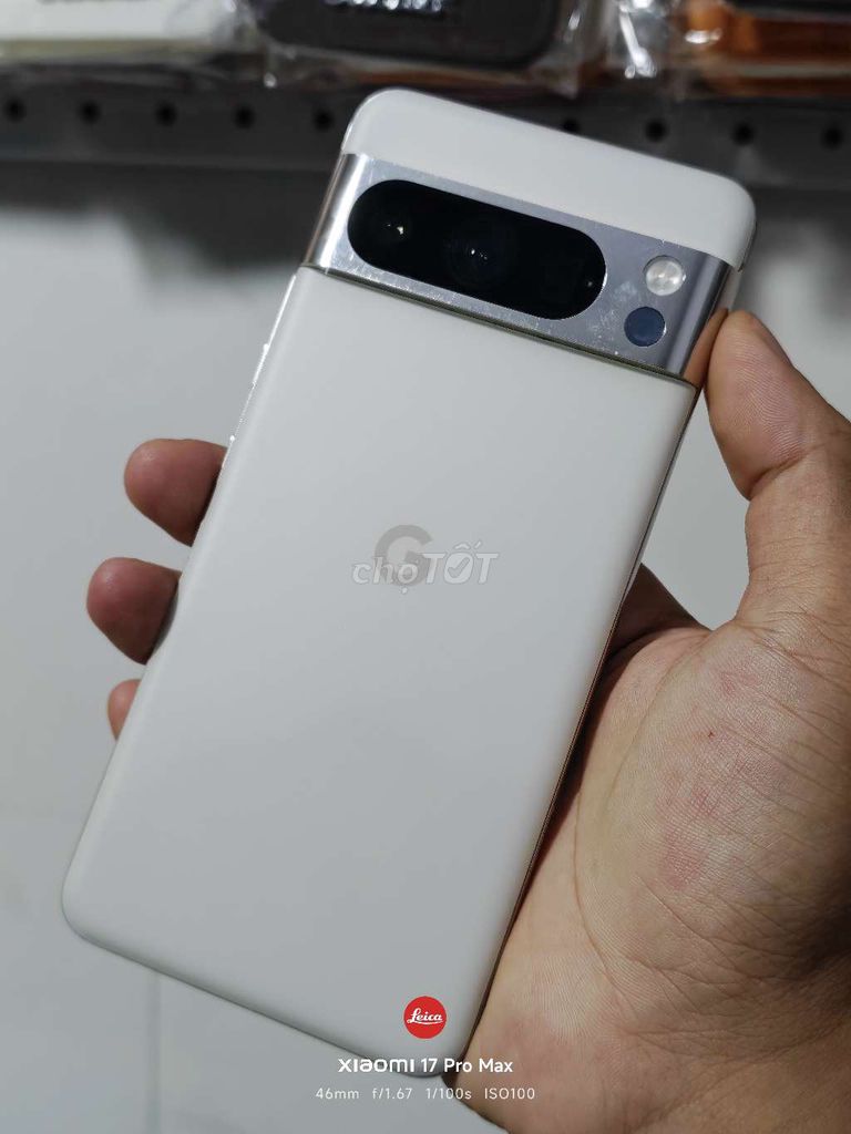 Google Pixel 8 Pro 128GB Trắng. Mua bán Điện thoại tại Thành phố Long Xuyên An Giang được đăng bởi Bơ Store  Điện thoại xách tay hình 1
