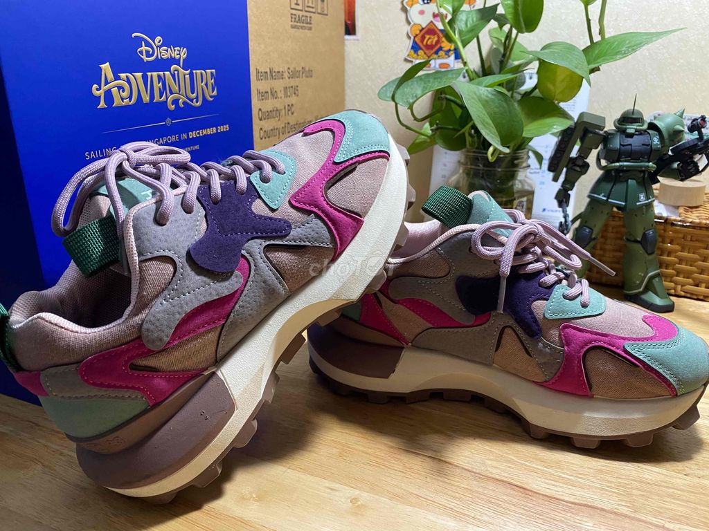 Giày thời trang thể thao đế cao size 37