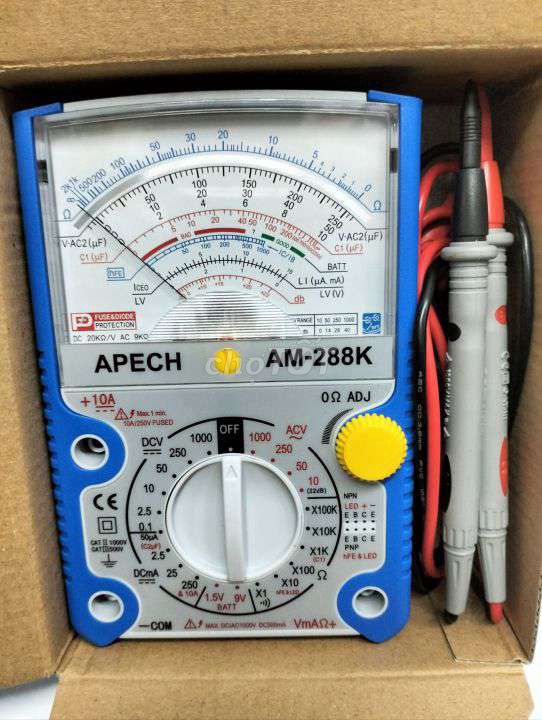 Đồng hồ vạn năng kim Apech AM-288K. Mua bán Đồ chuyên dụng, Giống nuôi trồng tại Quận 1 Tp Hồ Chí Minh được đăng bởi Minh Luân hình 1