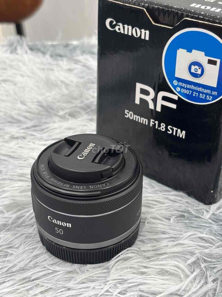 Ống kính Canon RF 50mm F1.8 STM. Mua bán Máy ảnh, Máy quay tại Quận 5 Tp Hồ Chí Minh được đăng bởi Phan Thế Phong  hình 1