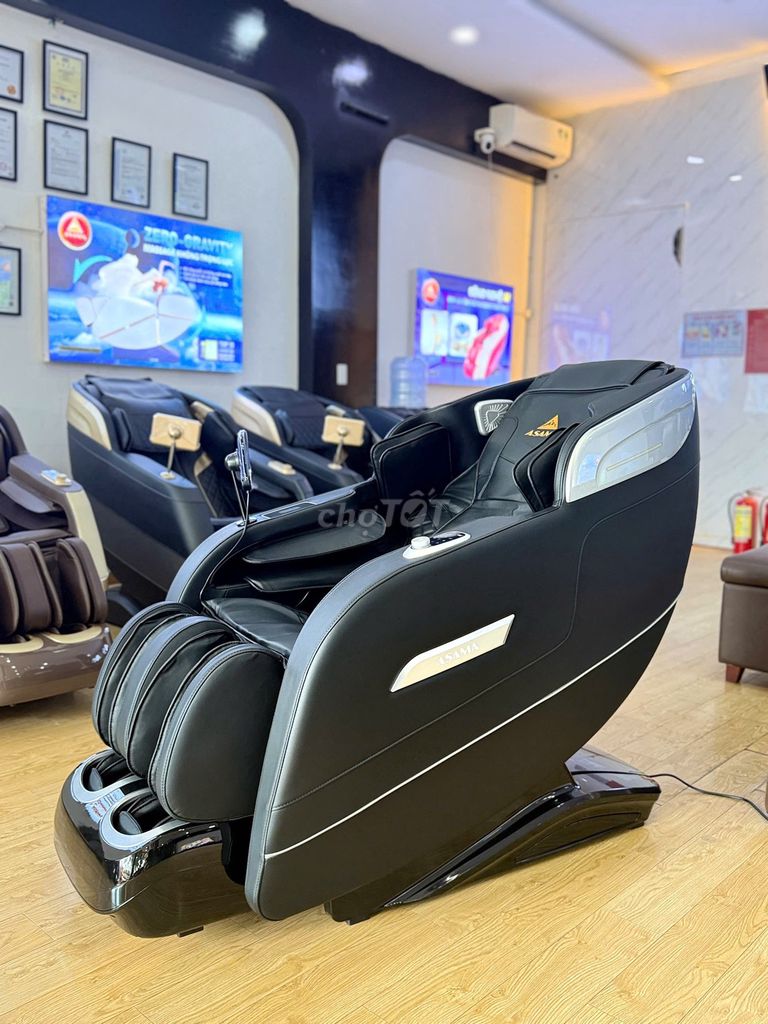 Ghế massage ASAMA SONIC 79 Đen 5D Nhiệt hồng ngoại. Mua bán Bàn ghế tại Huyện Bình Tân Vĩnh Long được đăng bởi Hương  hình 1