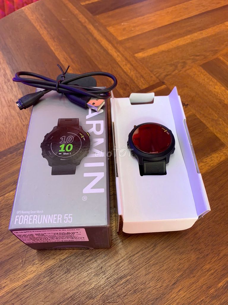 Garmin Forerunner 55 Đen Đã qua sử dụng. Mua bán Thiết bị đeo thông minh tại Quận 3 Tp Hồ Chí Minh được đăng bởi Phuong Dong hình 1
