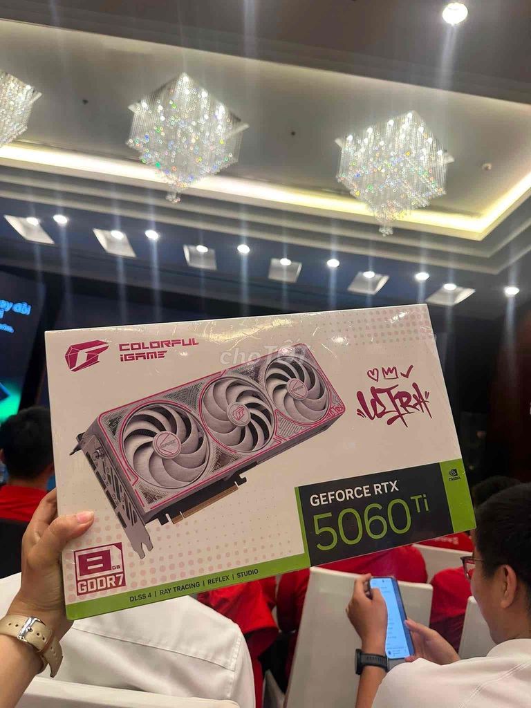 Card màn hình Colorful iGame RTX 5060Ti 8GB. Mua bán Linh kiện (RAM, Card...) tại Quận Sơn Trà Đà Nẵng được đăng bởi Thanh hình 1