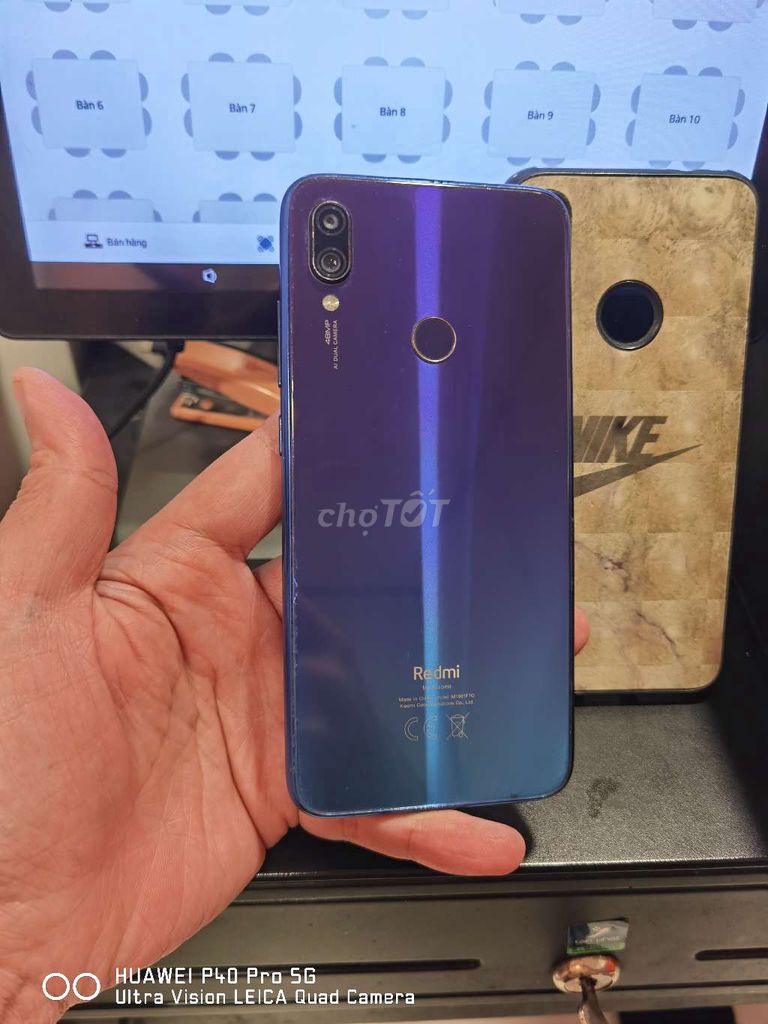 BánGL Redmi Note 7, 4/64G, màn zin full chức năng