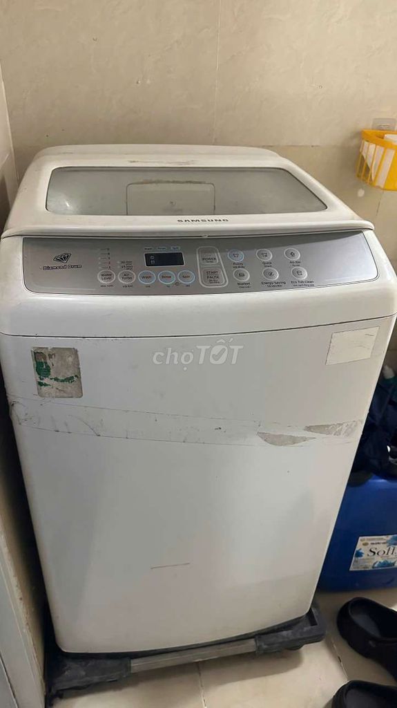 Máy giặt Samsung 7.5kg Trắng Đã sử dụng. Mua bán Máy giặt tại Huyện Gia Lâm Hà Nội được đăng bởi Mạnh ka hình 1