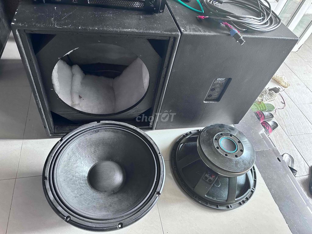 Cặp  Loa Sup siêu trầm 50 RCF Compact Series. Mua bán Tivi, Âm thanh tại Thành phố Biên Hòa Đồng Nai được đăng bởi MrSang hình 1