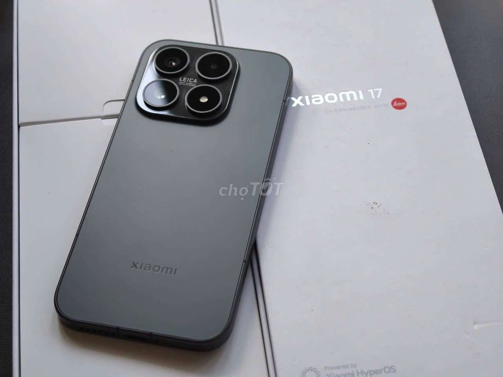 Xiaomi 17 12GB/256GB Đen. Mua bán Điện thoại tại Quận Ninh Kiều Cần Thơ được đăng bởi Lê Khang hình 1