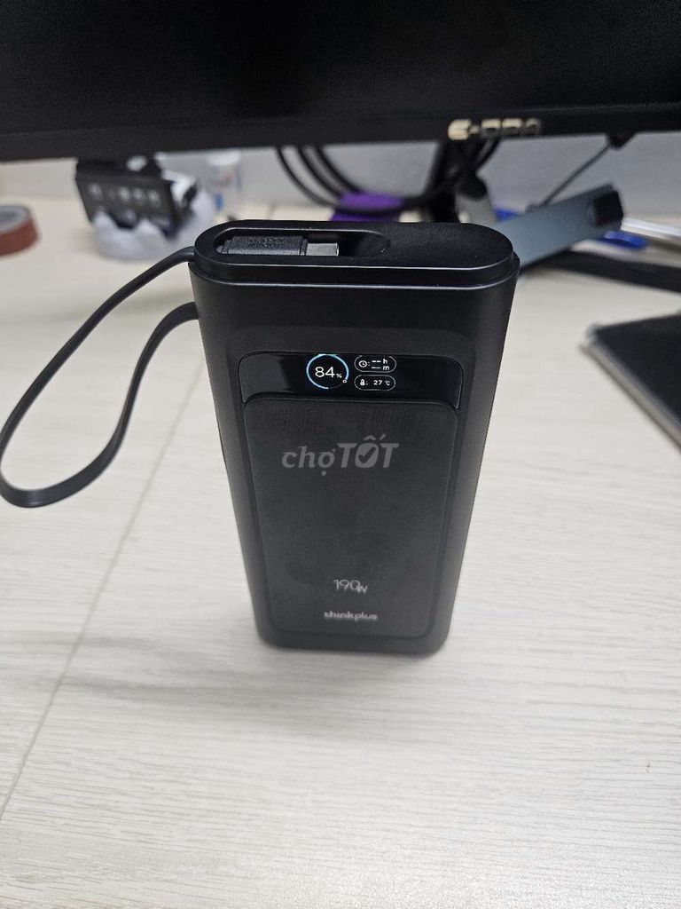 Sạc dự phòng Thinkplus Đen 20000mAh. Mua bán Phụ kiện (Màn hình, Chuột...) tại Huyện Tiên Du Bắc Ninh được đăng bởi Hải Đăng hình 1