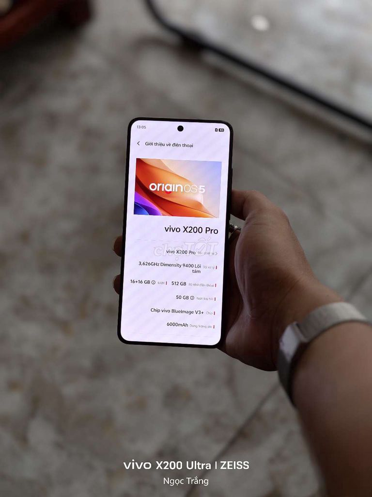 Vivo X200 Pro 16GB 512GB Đen 94%. Mua bán Điện thoại tại Quận 10 Tp Hồ Chí Minh được đăng bởi Trắng hình 1