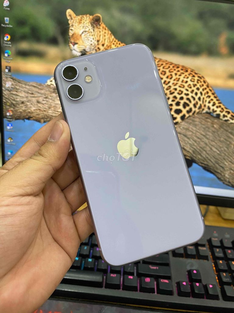 IPHONE 11 64GB QUỐC TẾ MÀU TÍM