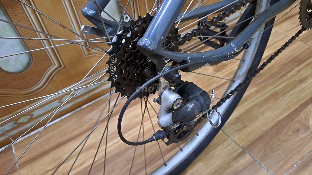 GT Mỹ khung nhôm 700c chạy 3 dĩa 8 líp. Mua bán Xe đạp tại Quận Tân Bình Tp Hồ Chí Minh được đăng bởi Hoàng Huy hình 3