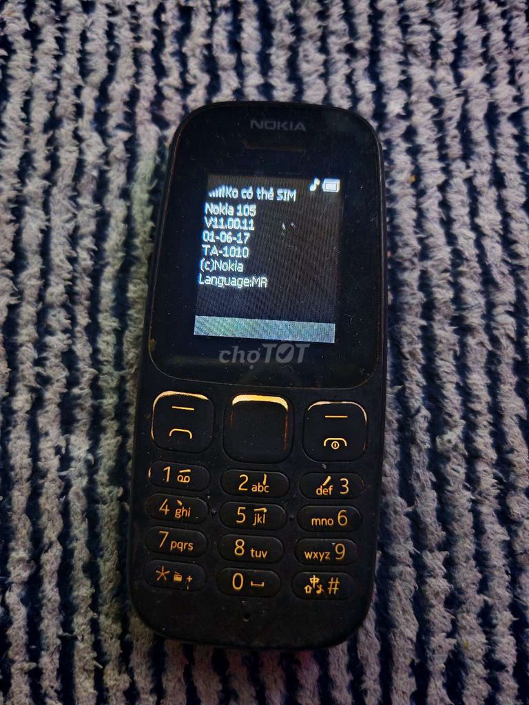 Nokia 105 Đen 2G Đã qua sử dụng. Mua bán Điện thoại tại Quận Bình Tân Tp Hồ Chí Minh được đăng bởi Ken hình 1