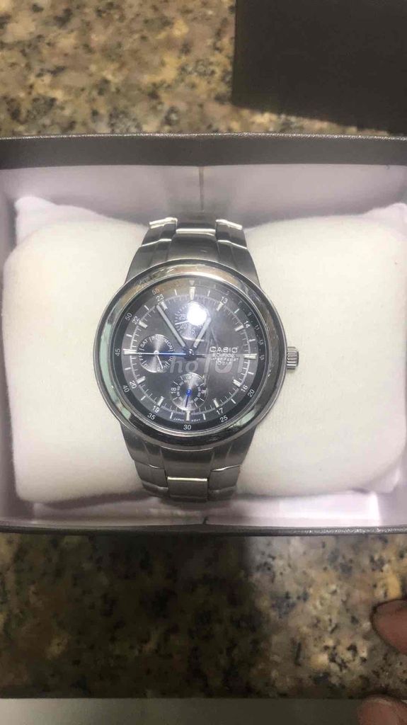 Đồng hồ Casio Nam Kim loại Bạc. Mua bán Đồng hồ tại Quận 12 Tp Hồ Chí Minh được đăng bởi tan hình 1