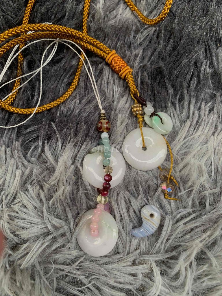 Dây chuyền Cẩm thạch Mã não. Mua bán Phụ kiện thời trang khác tại Thành phố Huế Thừa Thiên Huế được đăng bởi tiệm nhà Mật hình 1