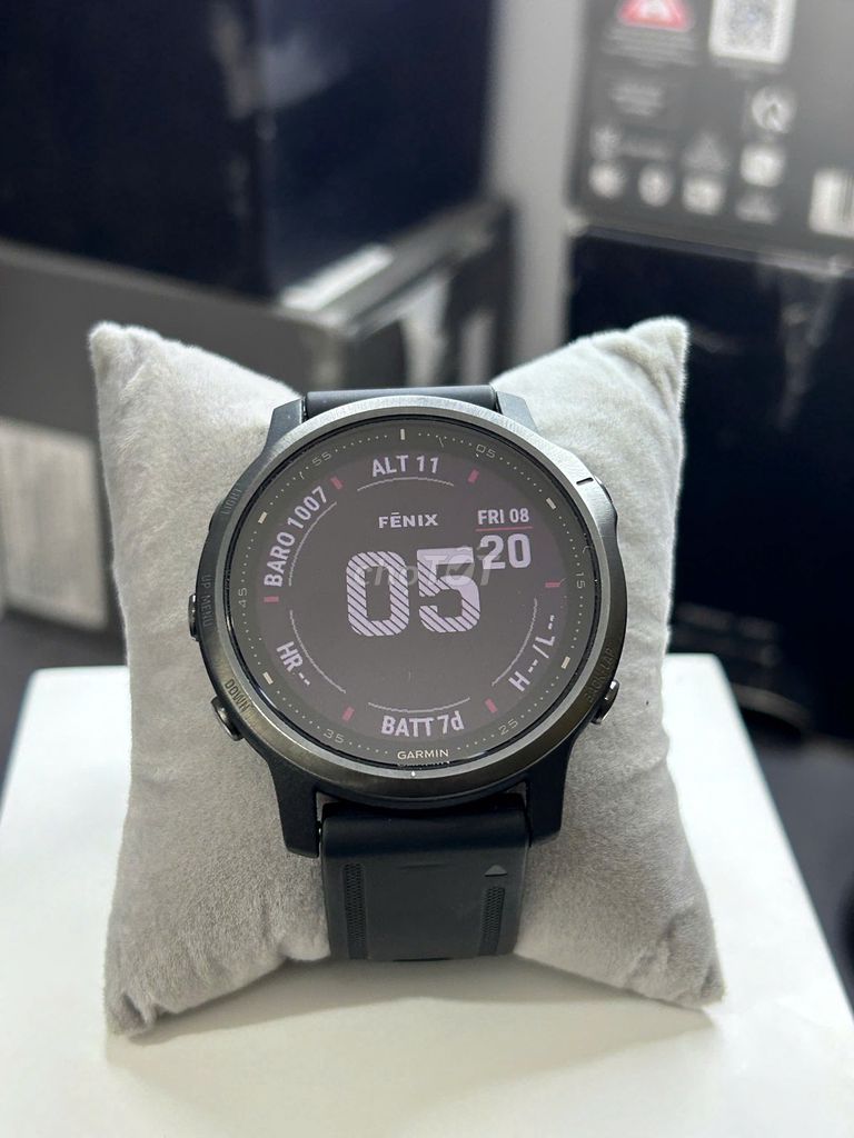 Garmin Fenix 6s Pro Đen 42mm. Mua bán Thiết bị đeo thông minh tại Quận Nam Từ Liêm Hà Nội được đăng bởi Cường Garmin  hình 1