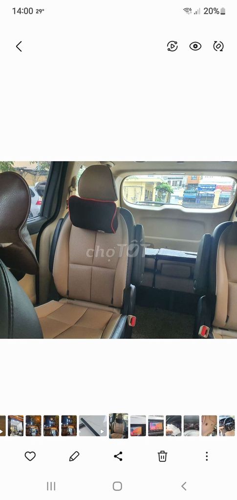 KIA SEDONA GATH 3.3 2016 ODO 9VẠN NÂU ÁNH KIM