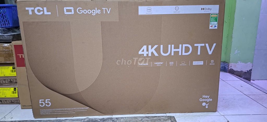 Google Tivi TCL 4K 55 inch 55T66 giọng nói mới. Mua bán Tivi, Âm thanh tại Thành phố Thủ Đức Tp Hồ Chí Minh được đăng bởi khodienmaygiare hình 1